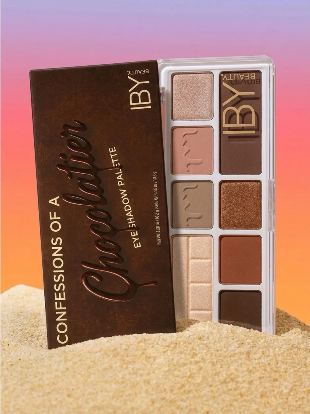 IBY Confessions of a Chocolate Eye Shadow Palette - Warm Neutral Browns